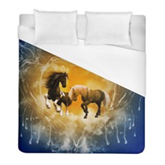 Wonderful Horses Duvet Cover Single Side (twin Size)