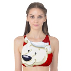 Funny Polar Bear Tank Bikini Top