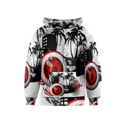 Music, Speaker Kids Zipper Hoodies