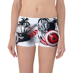 Music, Speaker Reversible Boyleg Bikini Bottoms