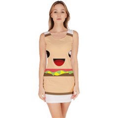 Kawaii Burger Bodycon Dresses