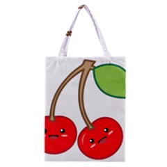 Kawaii Cherry Classic Tote Bags by KawaiiKawaii