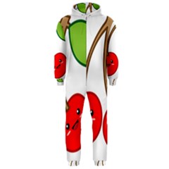 Kawaii Cherry Hooded Jumpsuit (men) 