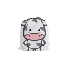 Kawaii Cow Drawstring Pouches (small) 