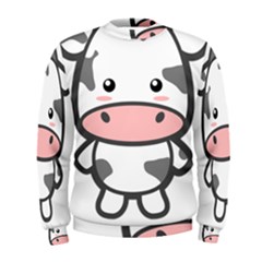 Kawaii Cow Men s Sweatshirts by KawaiiKawaii