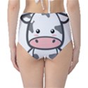 Kawaii Cow High-Waist Bikini Bottoms View2