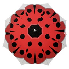 Kawaii Ladybug Straight Umbrellas