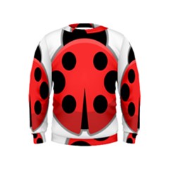 Kawaii Ladybug Boys  Sweatshirts