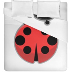 Kawaii Ladybug Duvet Cover (king Size)