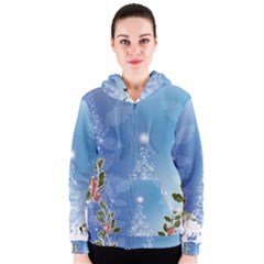 Christmas Tree Women s Zipper Hoodies