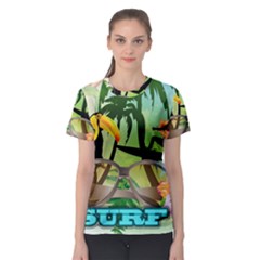 Surfing Women s Sport Mesh Tees