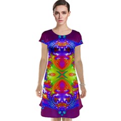 Abstract 6 Cap Sleeve Nightdresses