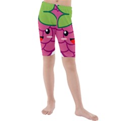 Raspberry Kid s Swimwear