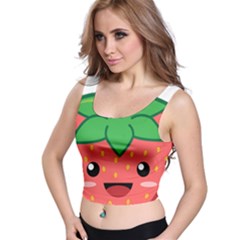 Kawaii Strawberry Crop Top