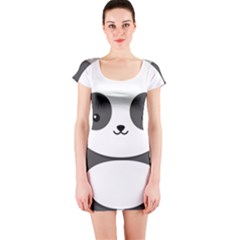 Kawaii Panda Short Sleeve Bodycon Dresses