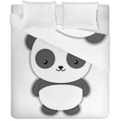 Kawaii Panda Duvet Cover (double Size)