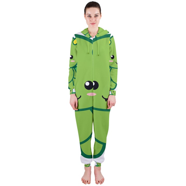 Kawaii Dragon Hooded Jumpsuit (Ladies) 