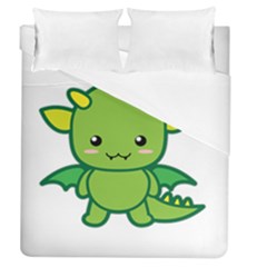 Kawaii Dragon Duvet Cover Single Side (full/queen Size) by KawaiiKawaii