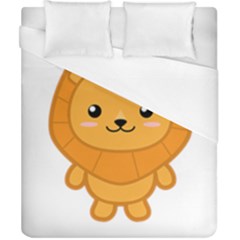 Kawaii Lion Duvet Cover Single Side (double Size)