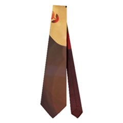 Funny, Happy Skull Neckties (two Side)  by FantasyWorld7