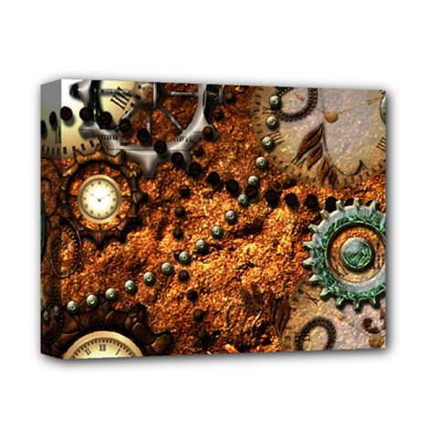 Steampunk In Noble Design Deluxe Canvas 14  X 11 