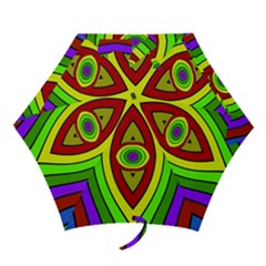 Colorful Symmetric Shapes Umbrella