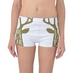 Life Is A Party Buck Deer Boyleg Bikini Bottoms