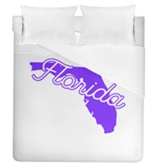 Florida Home State Pride Duvet Cover Single Side (full/queen Size)