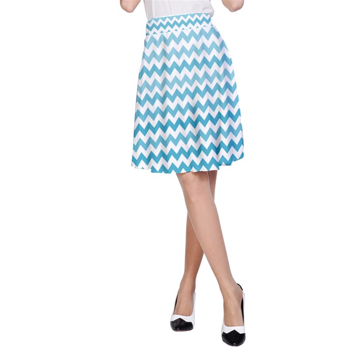 Perfectchevron A-Line Skirts