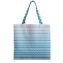 Perfectchevron Zipper Grocery Tote Bags