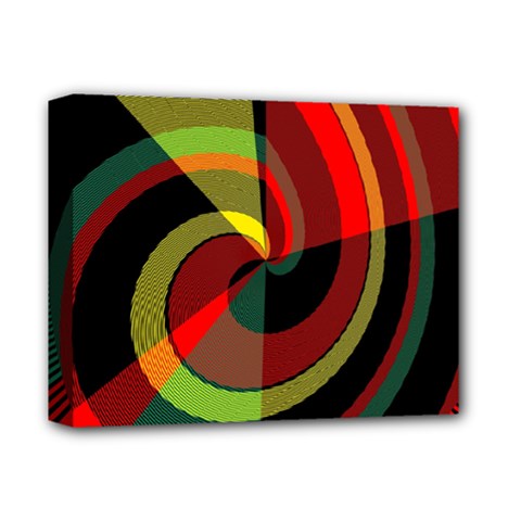 Spiral Deluxe Canvas 14  X 11  (stretched)