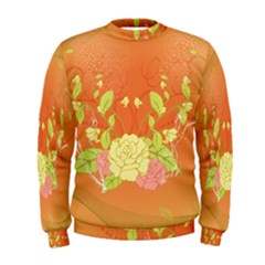 Beautiful Flowers In Soft Colors Men s Sweatshirts by FantasyWorld7