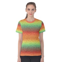 Gradient Chaos Women s Cotton Tee