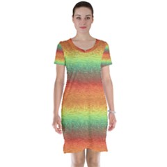 Gradient Chaos Short Sleeve Nightdress