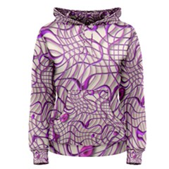 Ribbon Chaos 2 Lilac Women s Pullover Hoodies