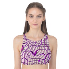 Ribbon Chaos 2 Lilac Tank Bikini Top