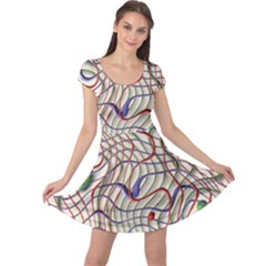 Ribbon Chaos 2 Cap Sleeve Dresses