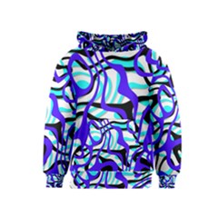 Ribbon Chaos Ocean Kid s Pullover Hoodies by ImpressiveMoments