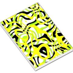 Ribbon Chaos Yellow Large Memo Pads