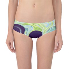 Abstract Ocean Waves Classic Bikini Bottoms