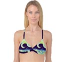 Abstract Ocean Waves Reversible Tri Bikini Tops View3