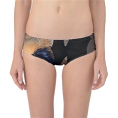 Awesome Dark Unicorn With Clouds Classic Bikini Bottoms