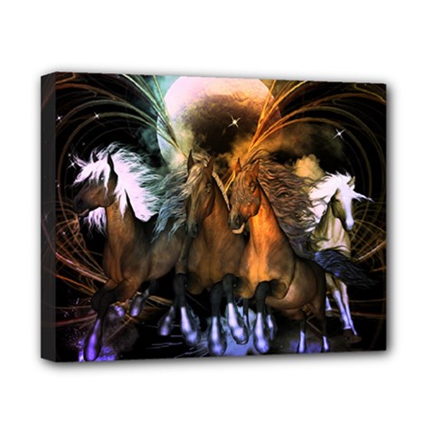 Wonderful Horses In The Universe Canvas 10  X 8 