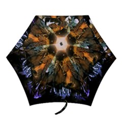 Wonderful Horses In The Universe Mini Folding Umbrellas