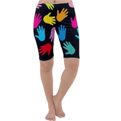 All Over Hands Cropped Leggings