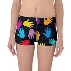 All Over Hands Reversible Boyleg Bikini Bottoms