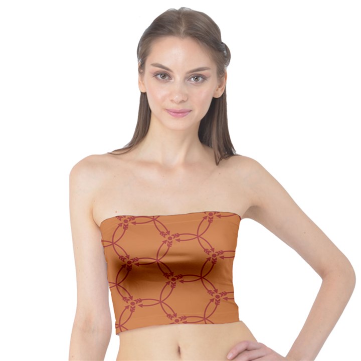 Arrow Pattern Women s Tube Tops