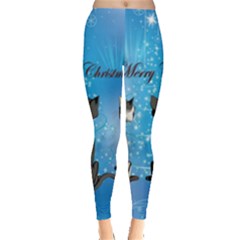 Merry Chrsitmas Women s Leggings by FantasyWorld7