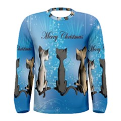 Merry Chrsitmas Men s Long Sleeve T-shirts by FantasyWorld7