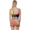 Colorful Tree Landscape Women s Boyleg One Piece Swimsuits View2